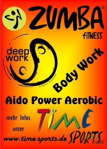 Zumba Flashmob - Flyer mit Rand - Seite 1