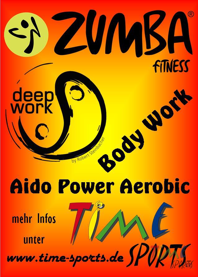 Zumba Flashmob - Flyer mit Rand - Seite 1